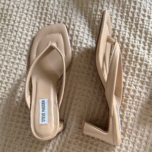 Steve Madden Nude Heeled Sandals